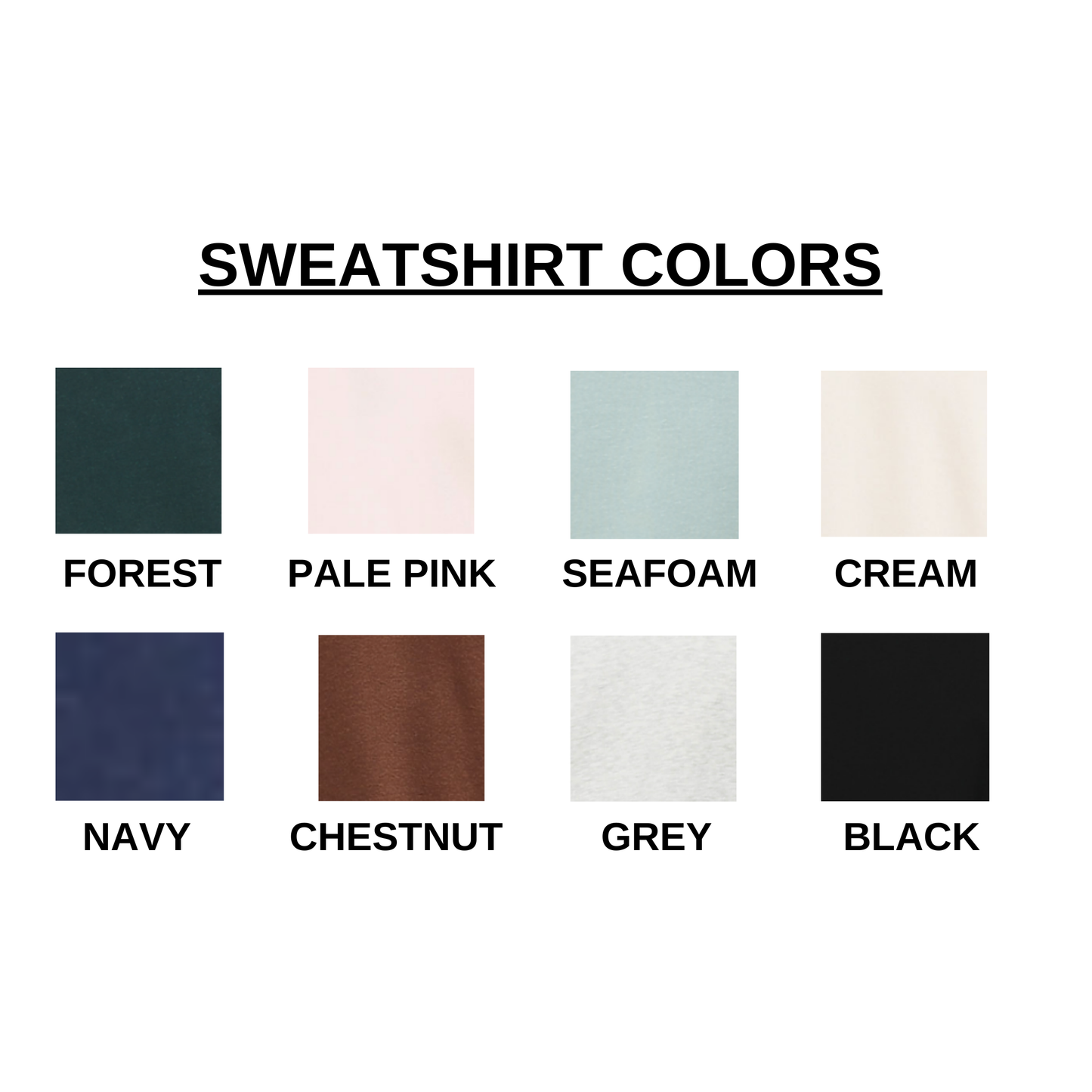 Embroidered Letters (Breast) Crewneck