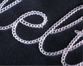 Load image into Gallery viewer, Embroidered Chain Script Crewneck