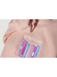 Load image into Gallery viewer, Close-up view of a pink sweatshirt embroidered with a design of multiple book spines in various pink, purple, and blue shades, and the phrase 'My Weekend is Booked'. Set against a neutral background.
