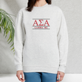 Load image into Gallery viewer, Alpha Sigma Alpha (Gamma Mu) Embroidered Chapter Crewneck
