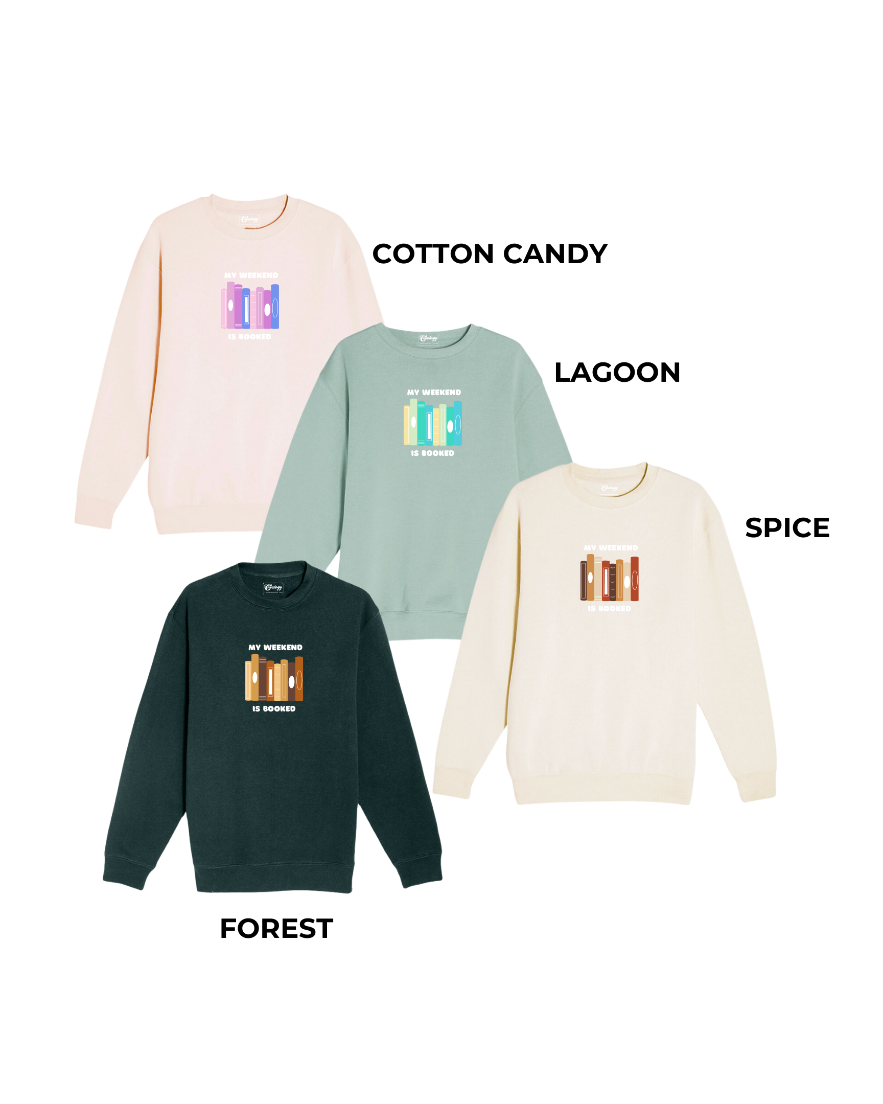 My Weekend is Booked Sweatshirt